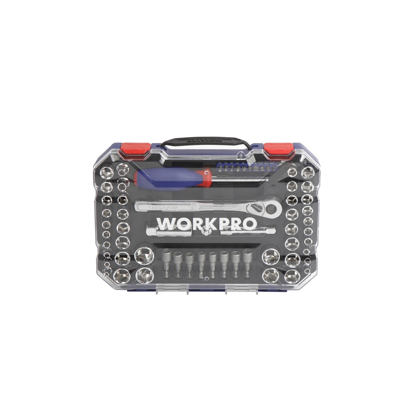 JUEGO DE DADOS 1/4" Y 3/8" DE 63 PIEZAS W003070WE