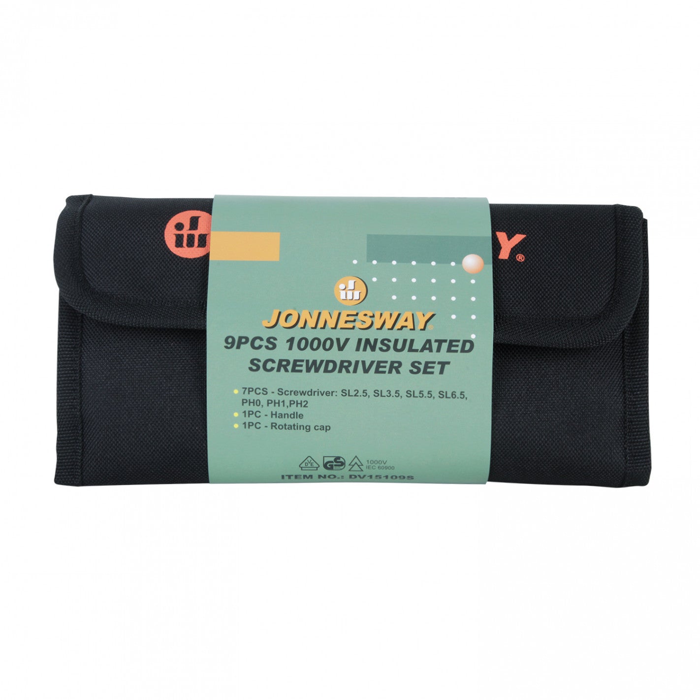 juego destornilladores aislados 7 piezas (DV15109S ) 1000V VDE JONNESWAY