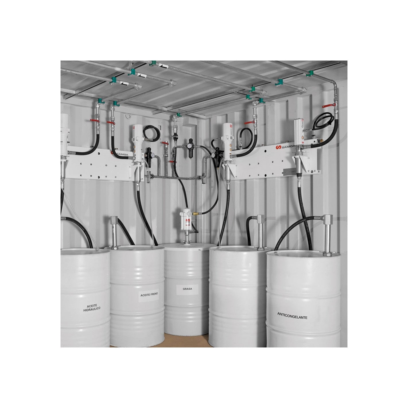 KIT BOMBA NEUMATICA MURAL PM4 3:1 HVolume 379400 - SAMOA