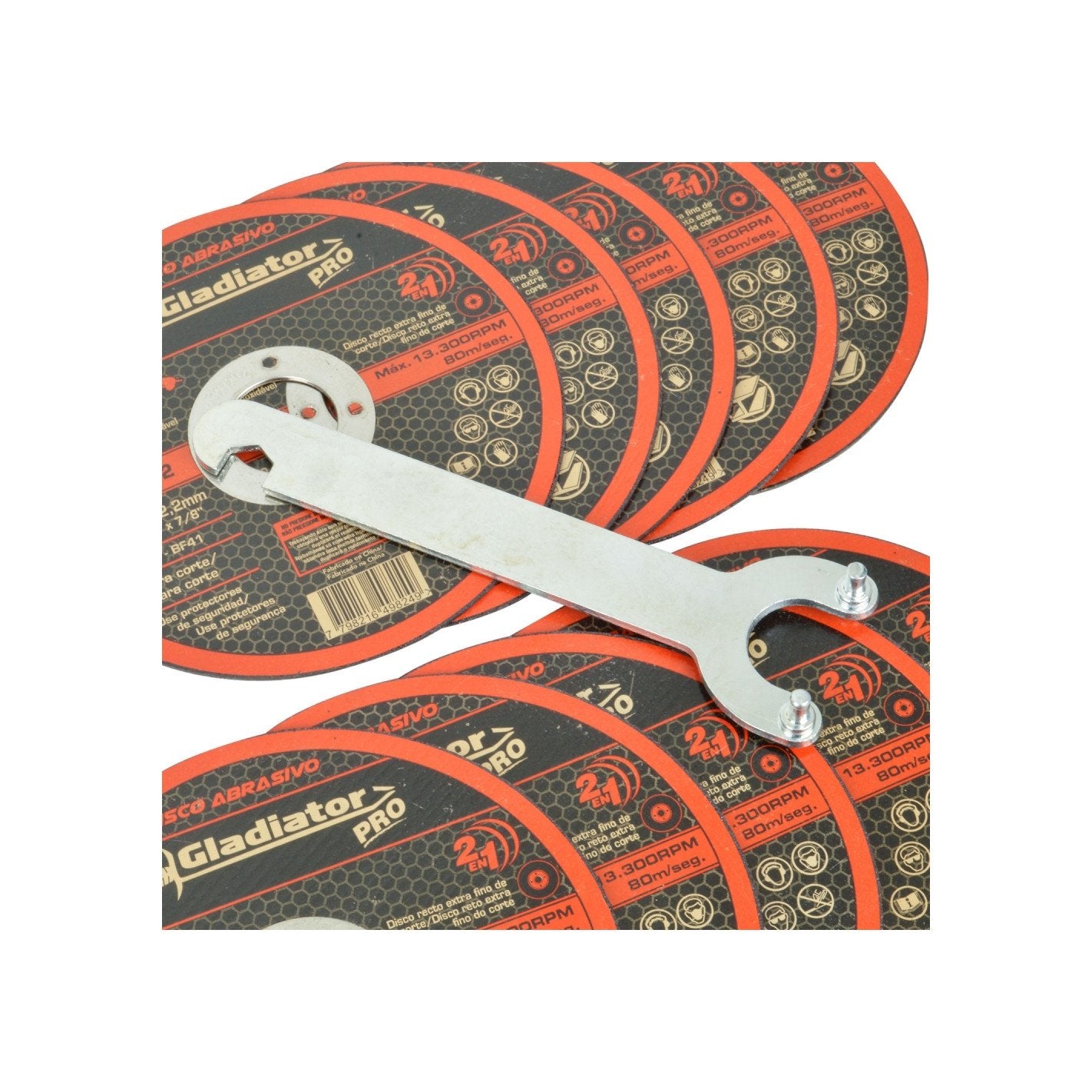 KIT SOLDADORA 200AMP+ESMERIL 4,5" + DISCOS IE 6200