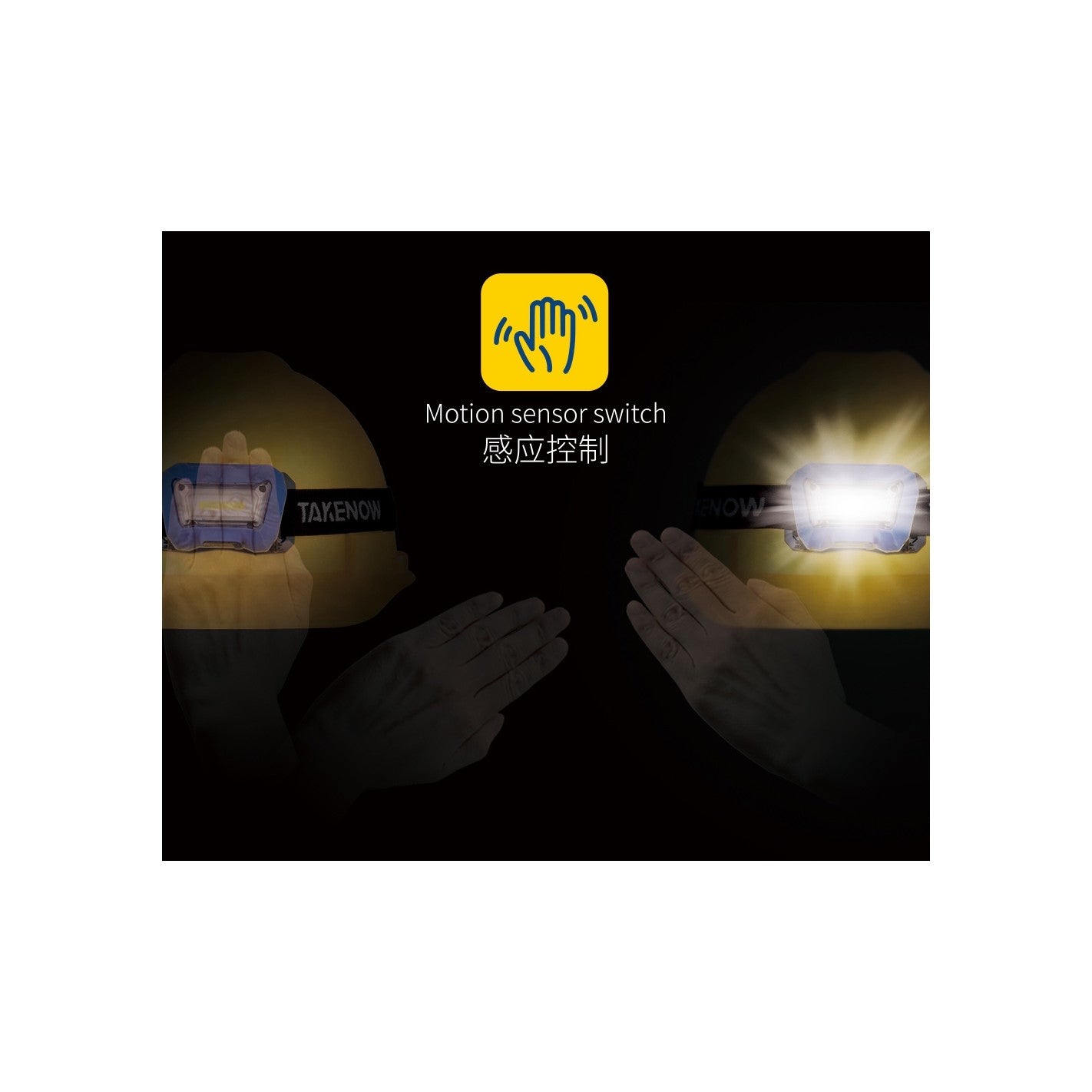 LAMPARA LED FRONTAL 300 Lumenes HL001 - TAKENOW