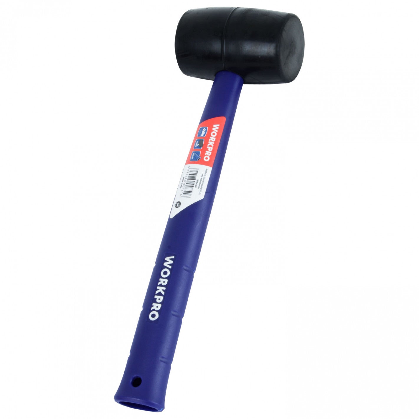 MAZO GOMA 16 OZ NEGRO MANGO PLASTICO