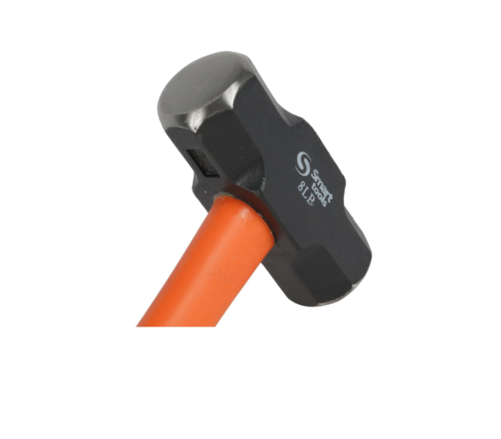 Combo acero 8 libras mango fibra de vidrio largo Smart Tools