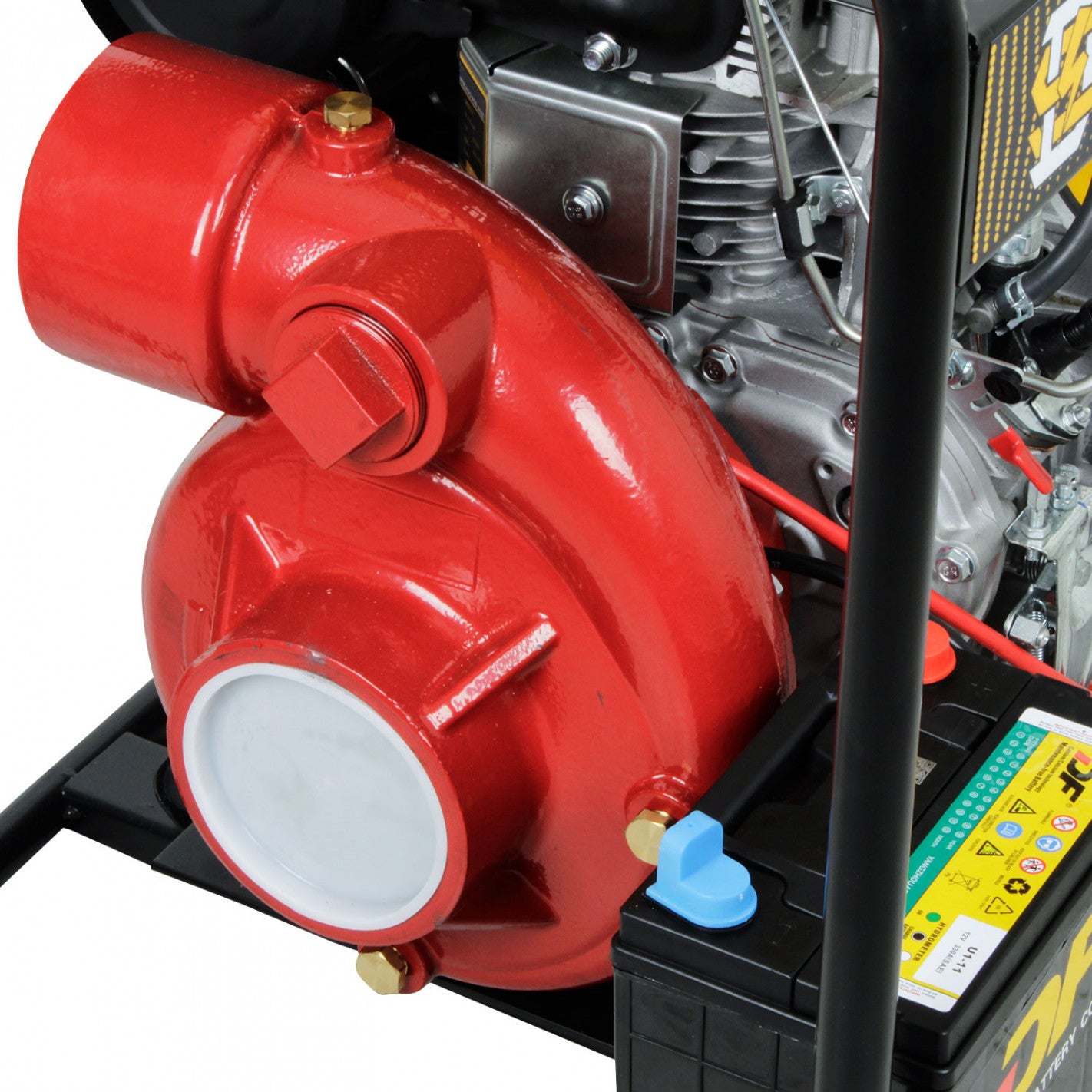 MOTOBOMBA DIESEL 4" ALTA PRESION SDP40ICLE-40
