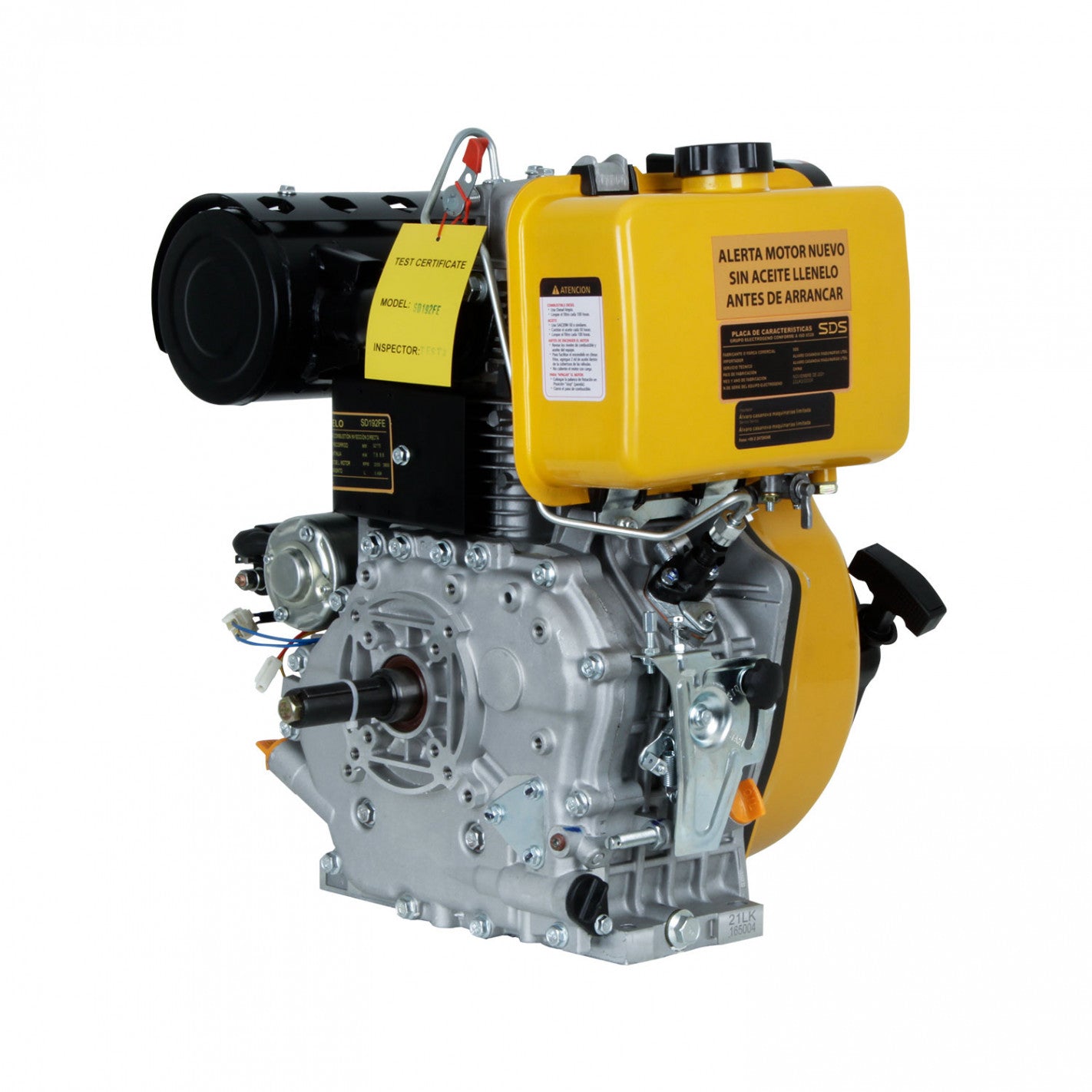 MOTOR DIESEL 10.4 hp SD192FE