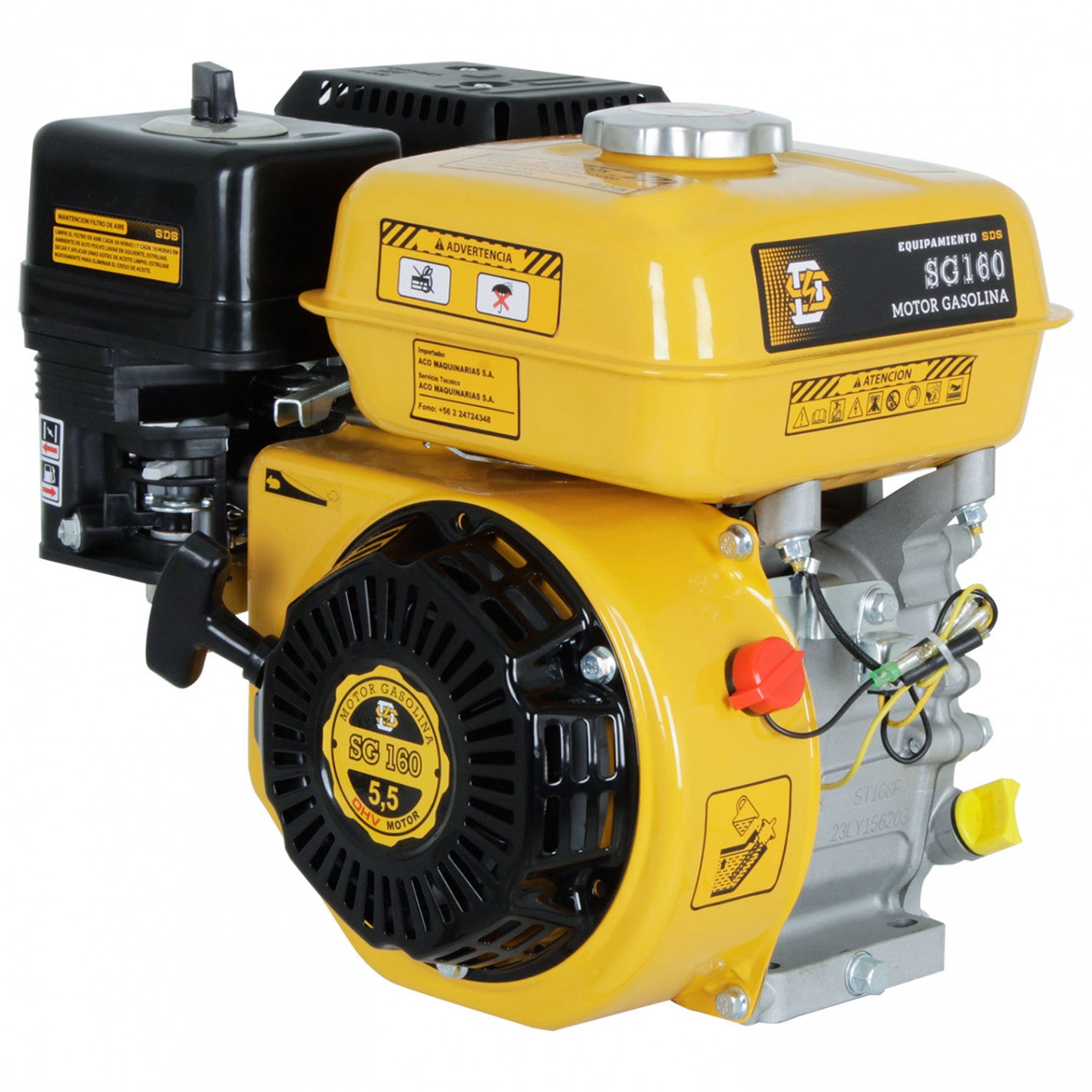 MOTOR Gasolina 5,5 hp SG160 (SG160) - SDS POWER