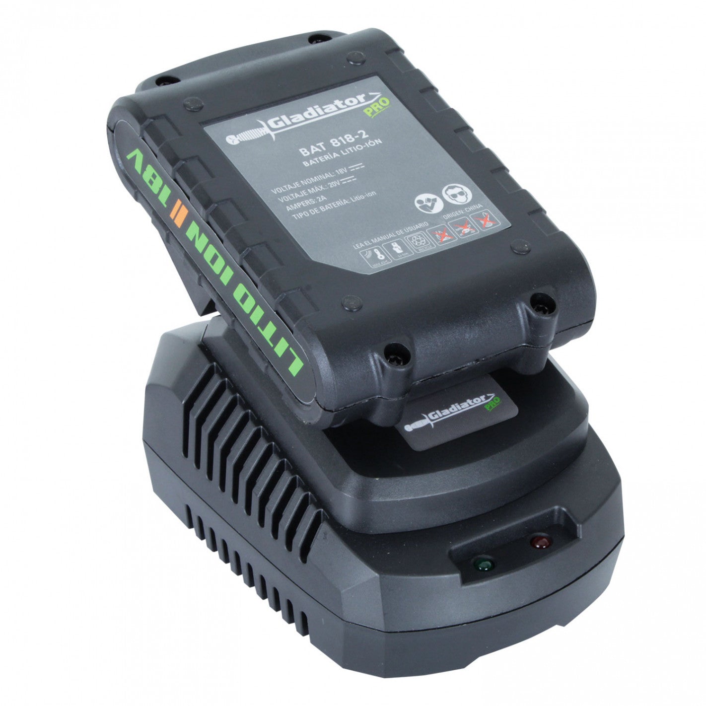 ORILLADORA INALAMBRICA 18V + 1 BAT 2AH + CARGADOR