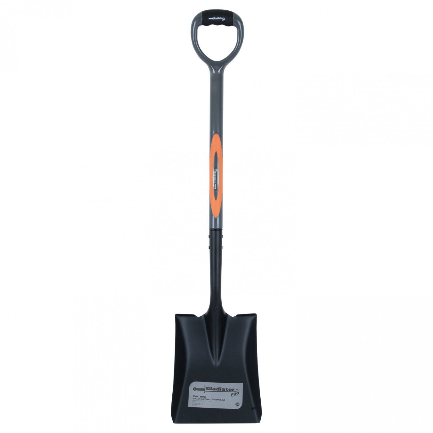 PALA ANCHA PUNTA CUADRADA Mango de fibra PAC 800