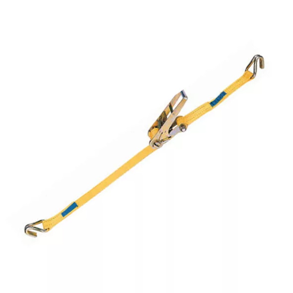 Eslinga de amarre 2" ratchet gancho doble 9m 5 toneladas