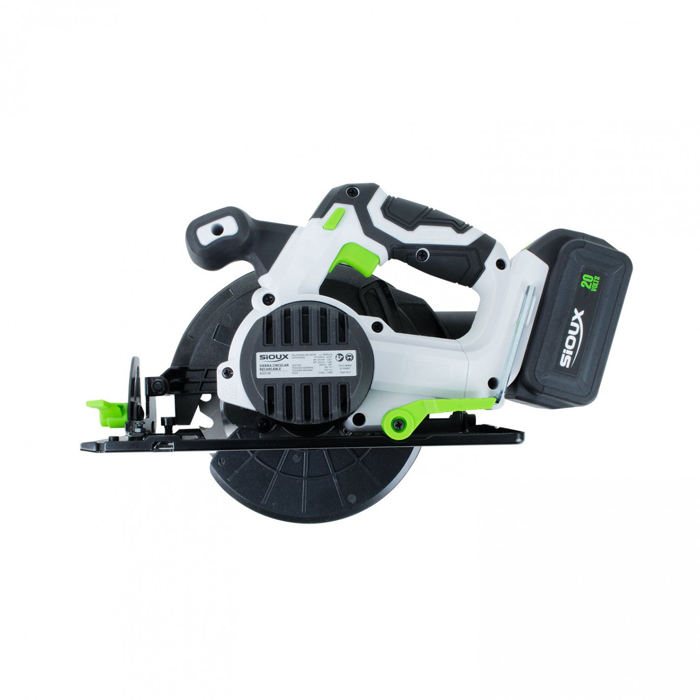 SIERRA CIRCULAR 6 1/2" BRUSHLESS 20V 1 BAT C1