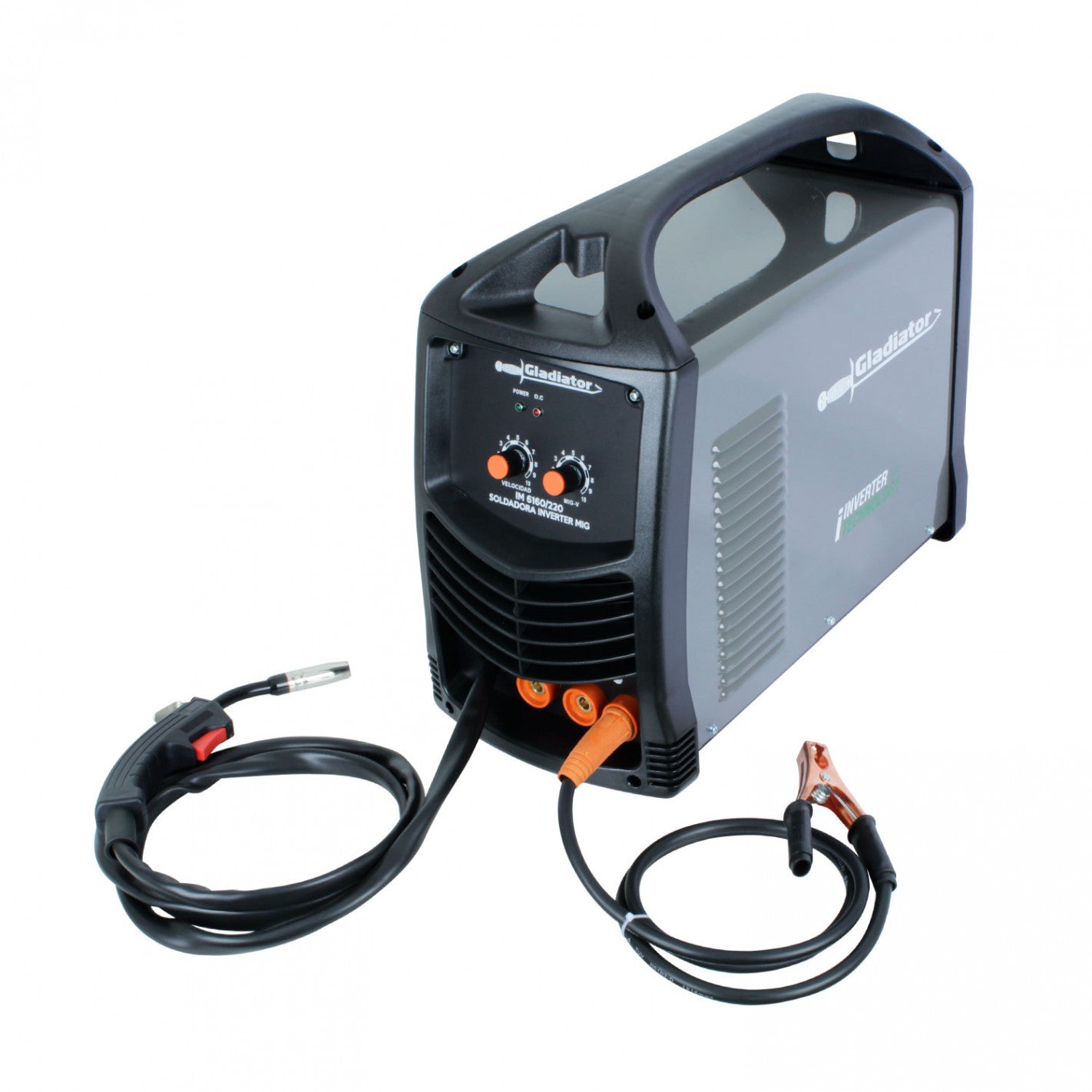 SOLDADORA INVERTER MIG 160 amp IM 6160/220 (6160/220) - GLADIATOR