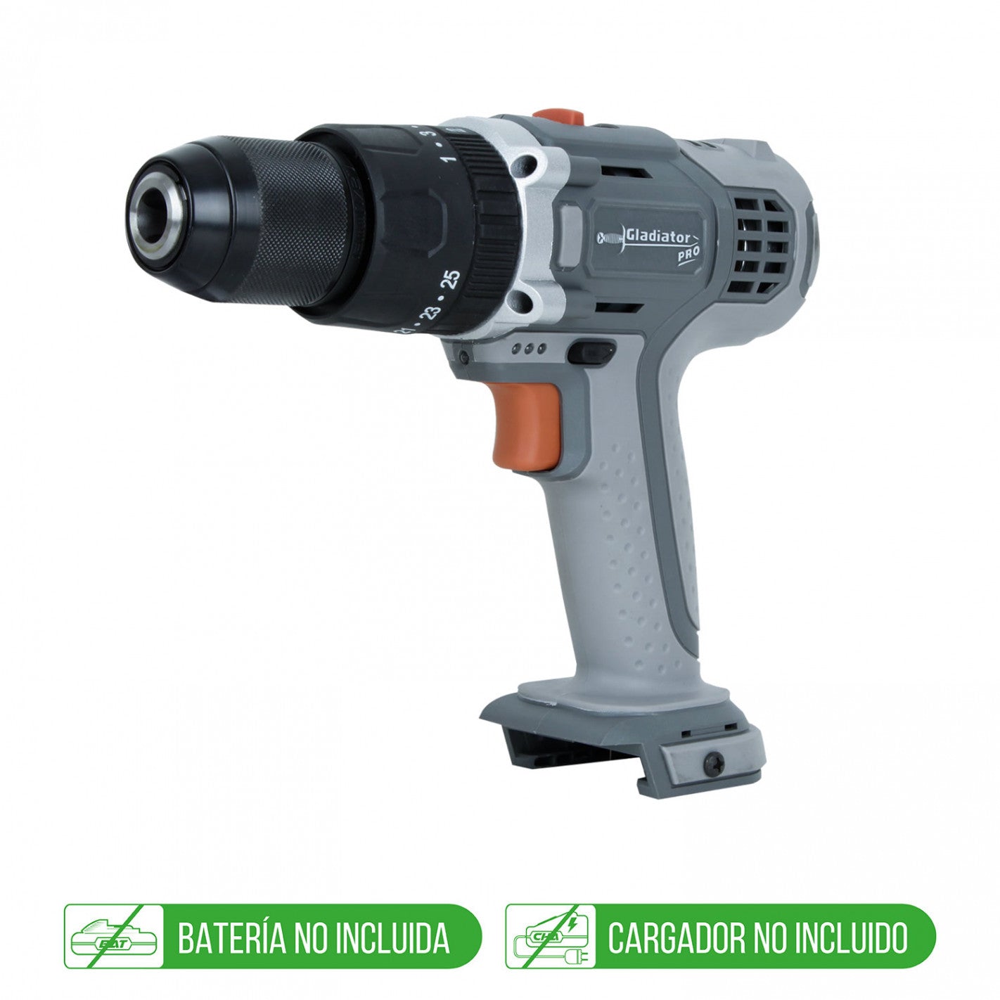 TALADRO 13mm INALAMBRICO 18V SIN BAT TP 813/18 PRO (GTI18) - GLADIATOR
