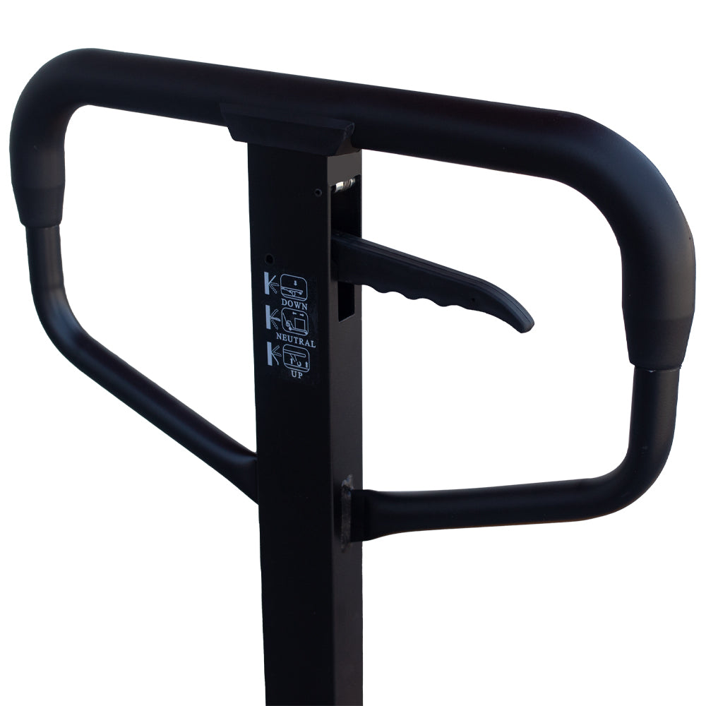 TRANSPALETA MANUAL 2500 KG. NYLON 550 MM