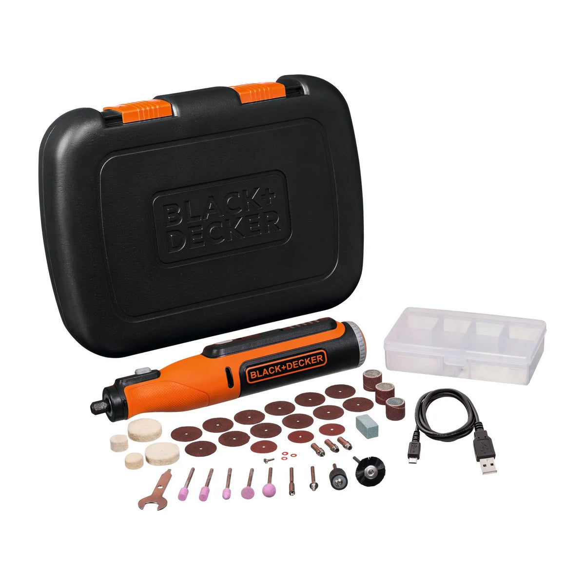 Multi herramienta Rotativa 8V + 35 accesorios