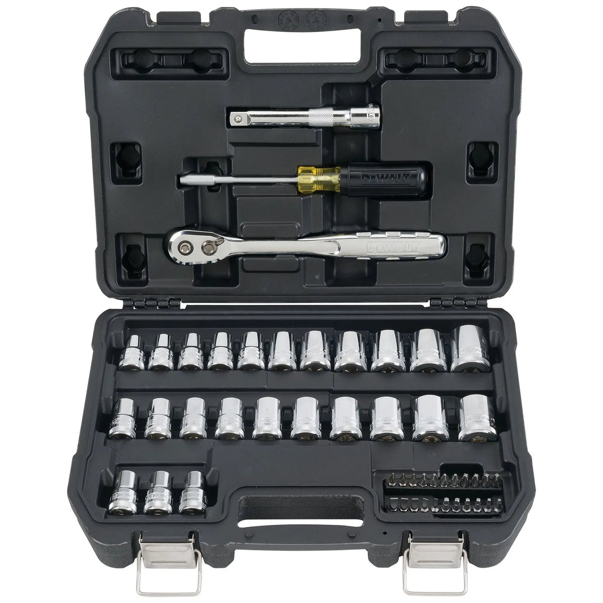Set mecanico 1/2" 49 piezas hexagonales - DEWALT
