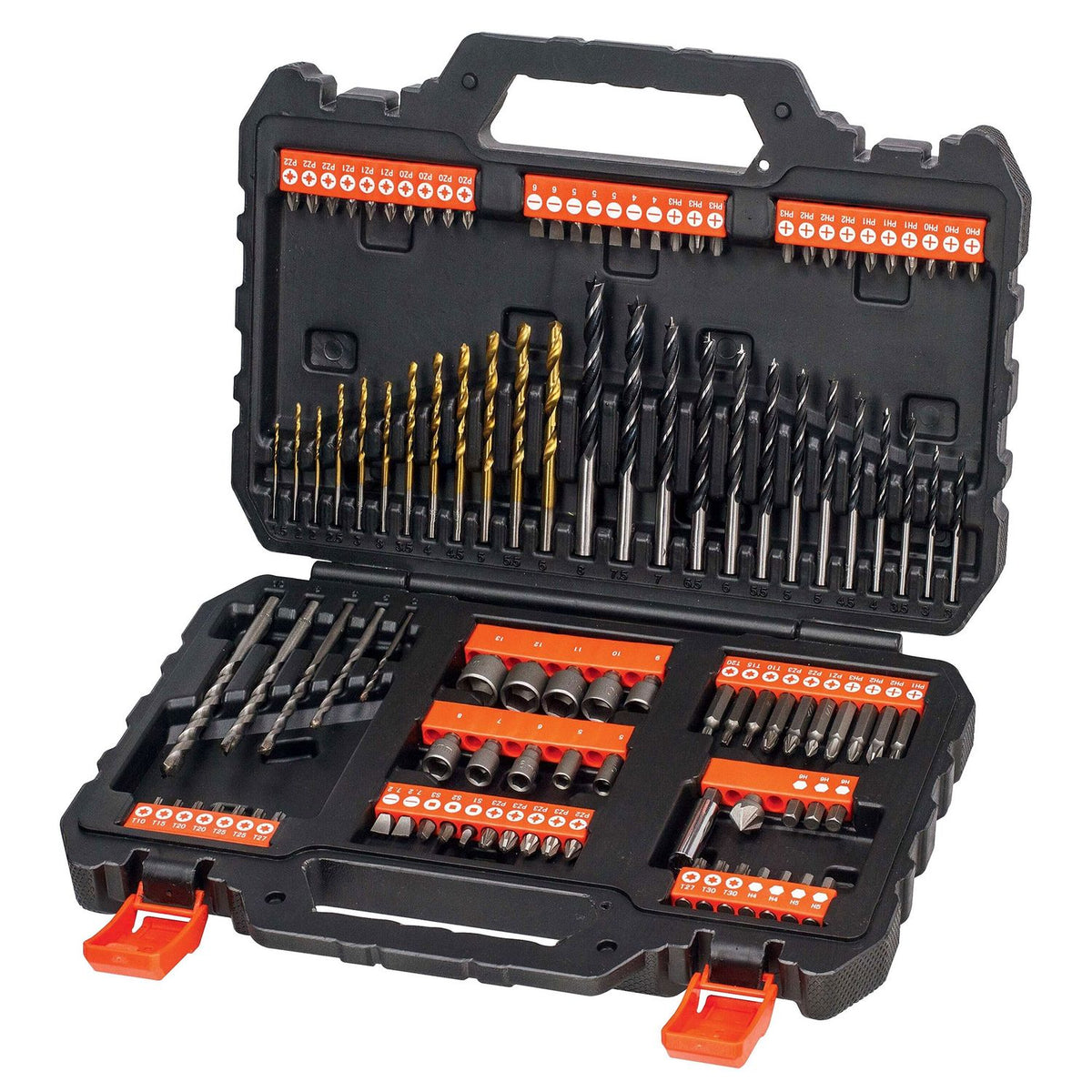Set 109 Piezas Atornillar Y Taladrar Black+decker