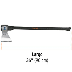 HACHA TRUPER MEDIA LABOR 4.1/2 LBS. # ML-4-1/2M C/MANGO FIBRA 36