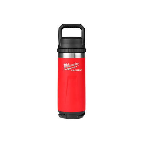 BOTELLA TERMICA ROJA PACKOUT 18 OZ MILWAUKEE 48-22-8382R