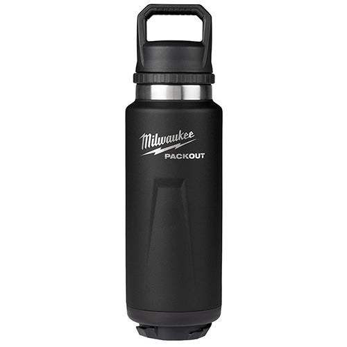 BOTELLA TERMICA NEGRA PACKOUT 24 OZ MILWAUKEE 48-22-8396B