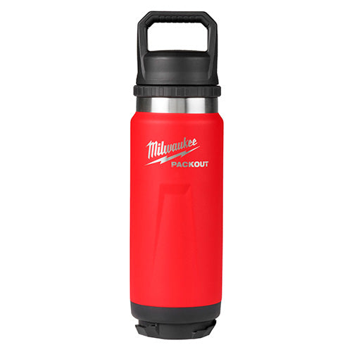 BOTELLA TERMICA ROJA PACKOUT 24 OZ MILWAUKEE 48-22-8396R