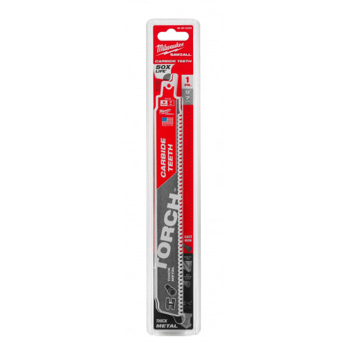 HOJA DE SIERRA SABLE 23CM CARBURO TUNGSTENO MILWAUKEE TORCH