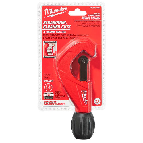 CORTATUBO 1.1/2 DE COBRE GIRO CONSTANTE MILWAUKEE 48-22-4252
