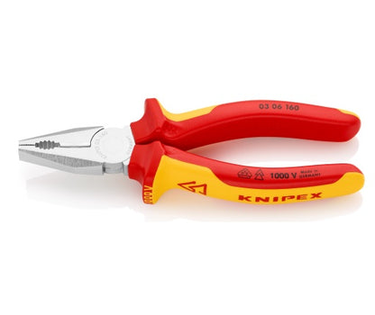 Alicate universal aislado 6" 1000V Knipex