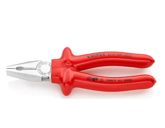 Alicate universal aislado 7" 1000V Knipex