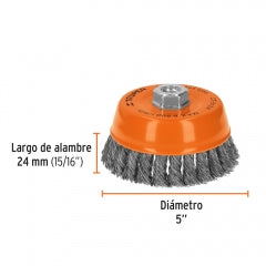 ESCOBILLA TRUPER DE COPA DIAM 5