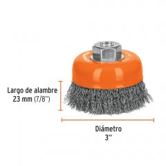 ESCOBILLA TRUPER DE COPA DIAM 3