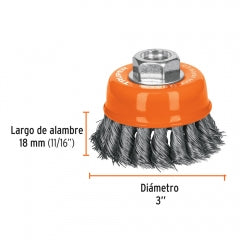 ESCOBILLA TRUPER DE COPA DIAM 3
