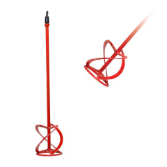 VARILLA MEZCLADOR MORTERO RUBI  # 25978  M-100-R  ECO 3 HELICES