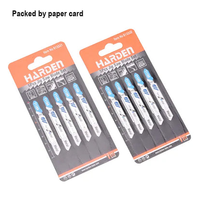 Set Hojas para Sierra Caladora 75X50X3mm T118A para metal 5 piezas Harden