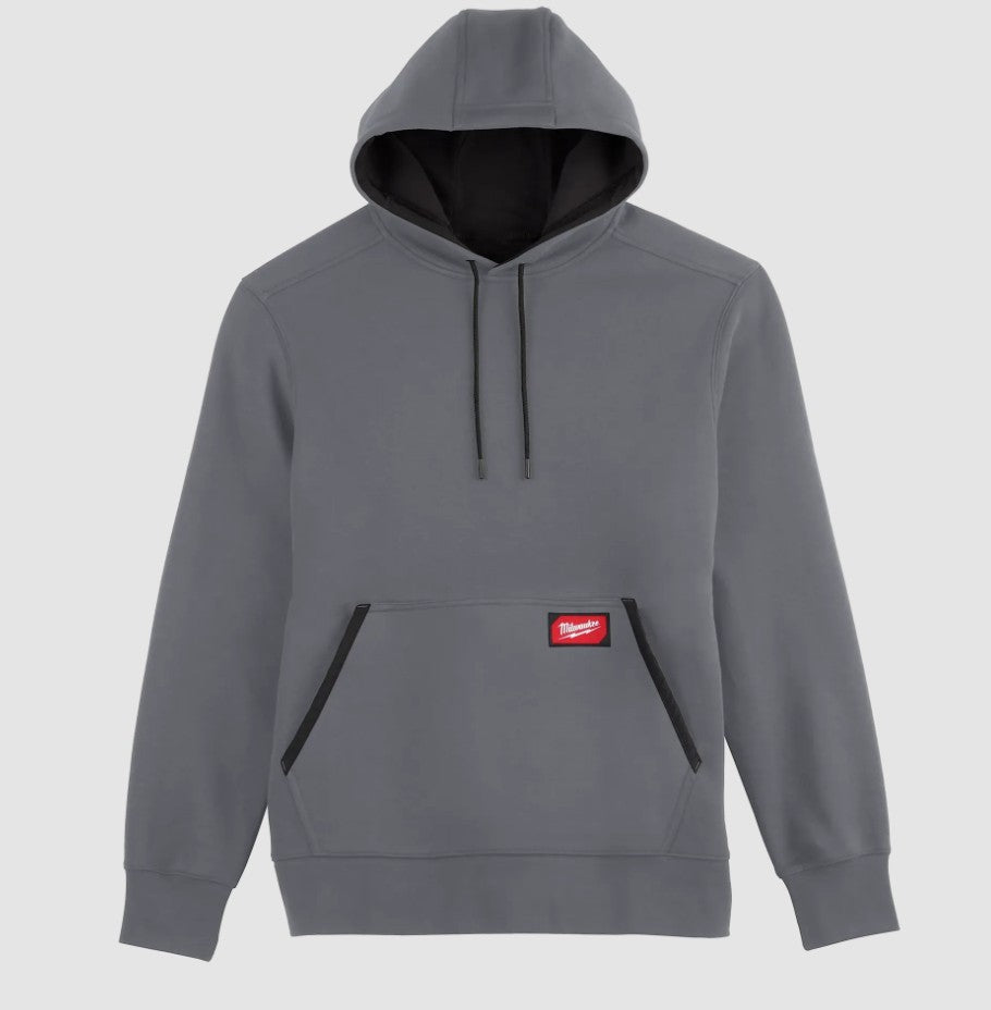 POLERON PULLOVER HOODIE GRIS TALLA XL MILWAUKEE