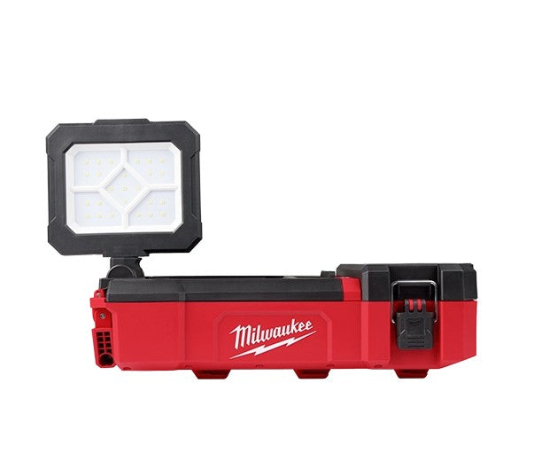 FOCO LED CABEZAL GIRATORIO 1400 LUM M12 PACKOUT MILWAUKEE