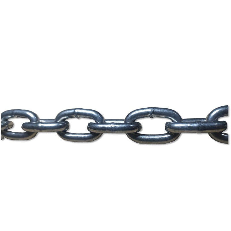 CADENA ACERO PULIDO ESLABON CORTO 6 MM (SACOS DE 31 MTS APROX)