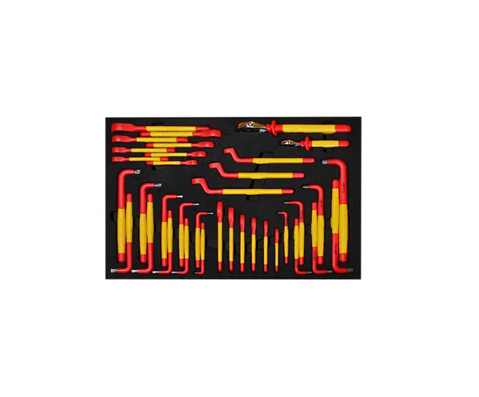 Carro de Herramientas 186 Piezas VDE 1000V con 7 Bandejas - SMART TOOLS