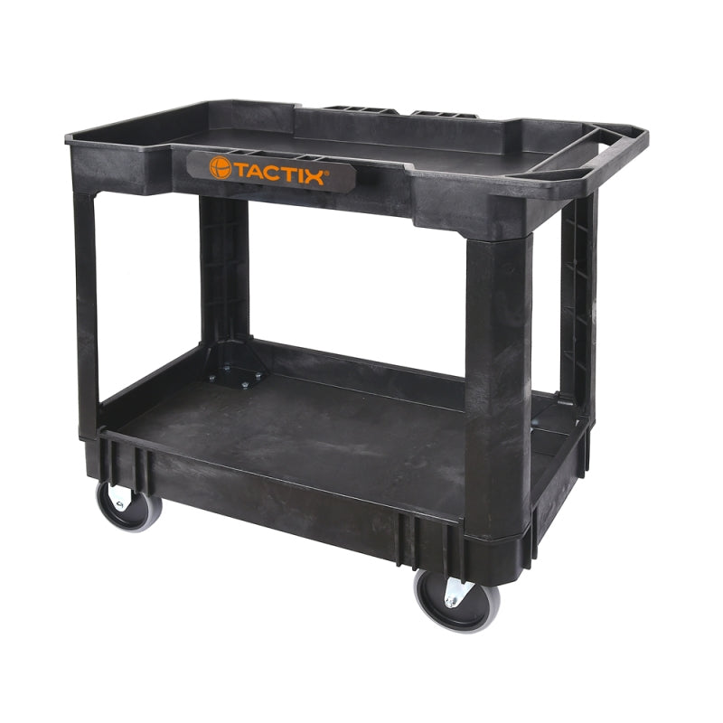 CARRO PLASTICO # 326087 C/RUEDAS 2 GAVETAS 866X44X825 CM. - TACTIX
