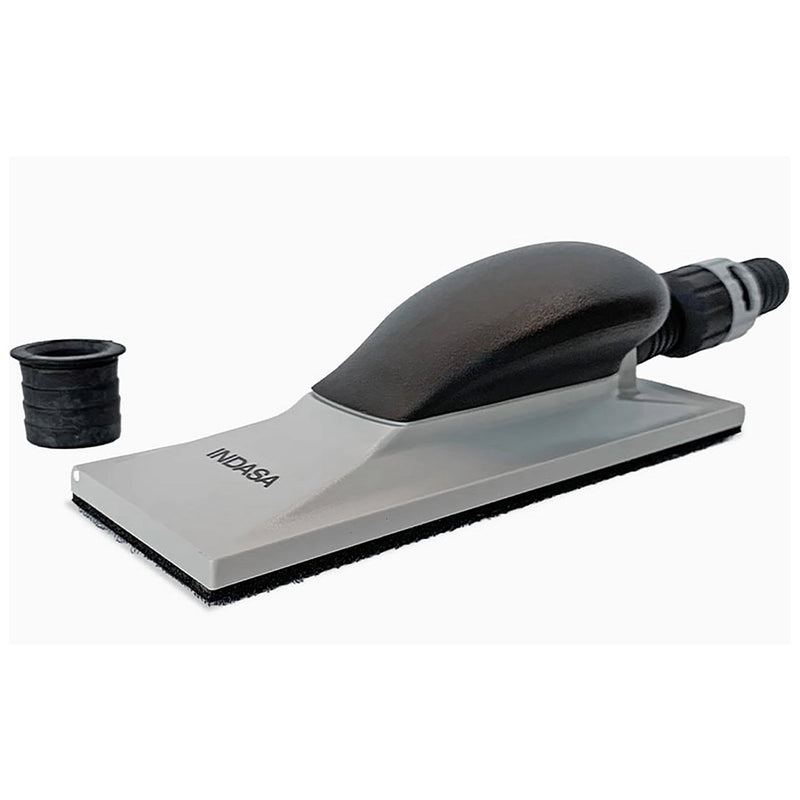 Taco corto para lijas en tiras con velcro 70mm x 198mm INDASA