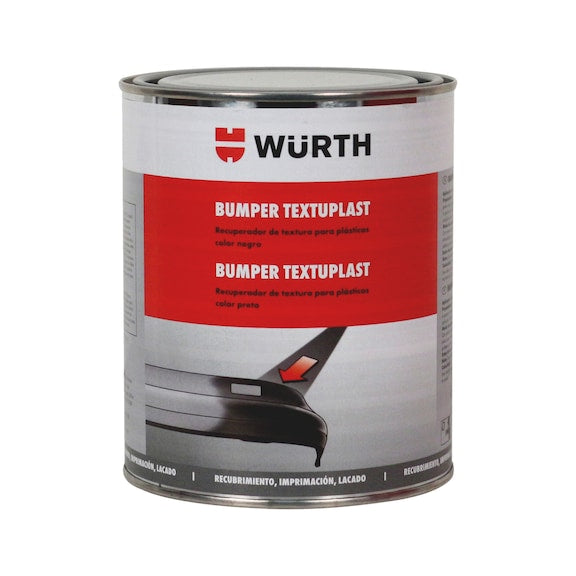 TEXTUPLAST BUMPER NEGRO 1L - WURTH