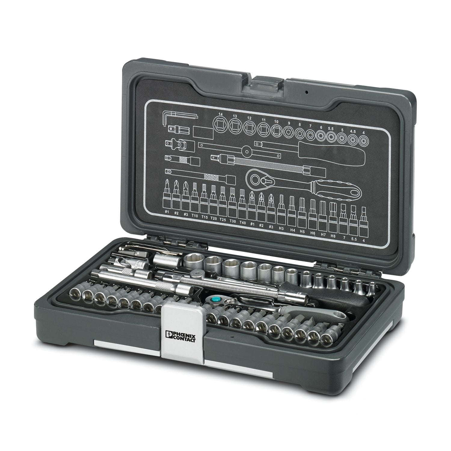 Set de herramientas SF-SOCKET SET 47 piezas Phoenix Contact