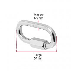 ESLABON RAPIDO FIERO (TRUPER) 1/4