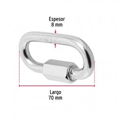 ESLABON RAPIDO FIERO (TRUPER) 5/16