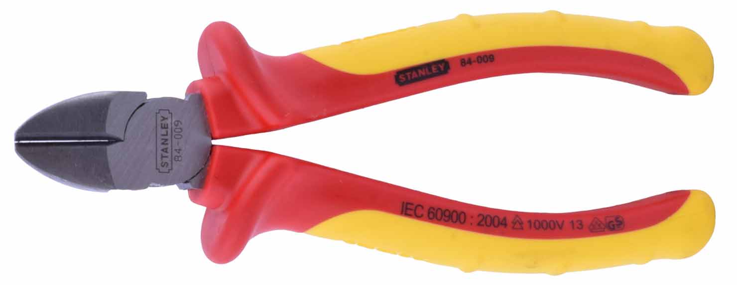 ALICATE STANLEY # 84009  C/DIAGONAL 1000V - 6.1/4"(OF)