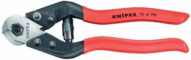 ALICATE KNIPEX 9561190 - 190 MM CORTA.CABLE TRENZADO