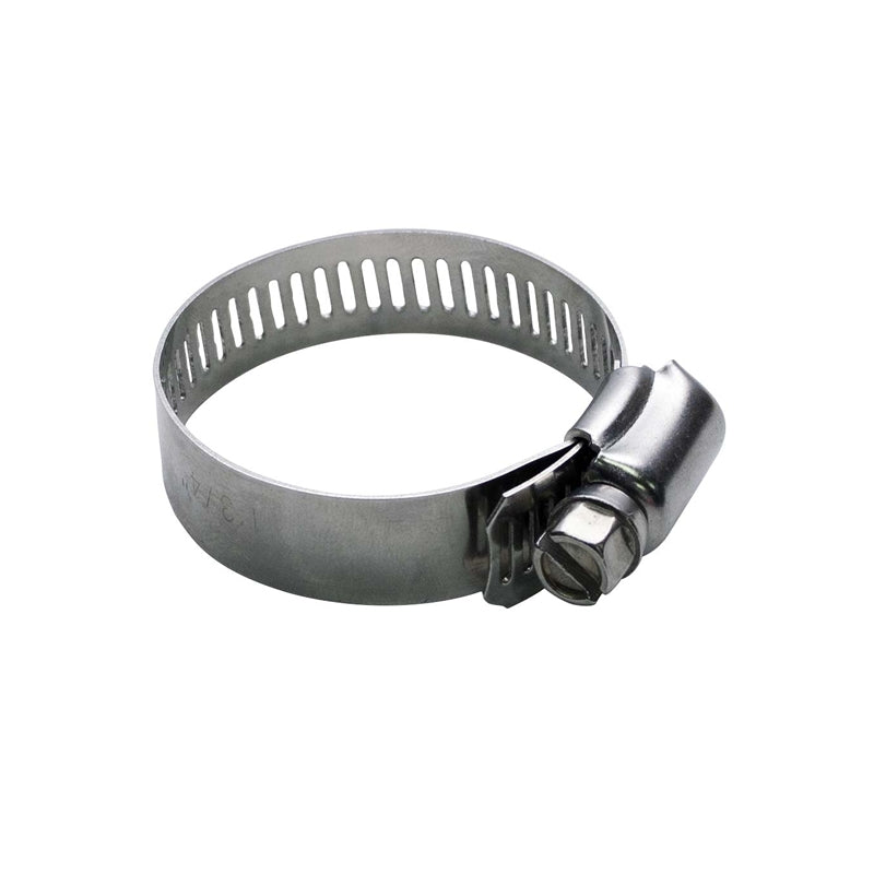 ABRAZADERA REF. KENDO INOX.6.1/8"-7" ANCHO 1/2" BOLSA 5 PZS # 50075