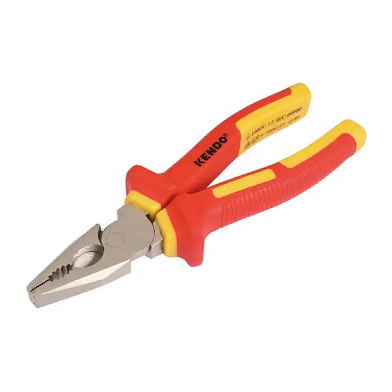 ALICATE UNIVERSAL KENDO #11002 AISLADO 1000V - 180 MM