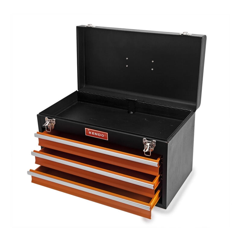 CAJA HERRAMIENTA # 90323 METAL T/ESTANTE 3 BANDEJAS - KENDO