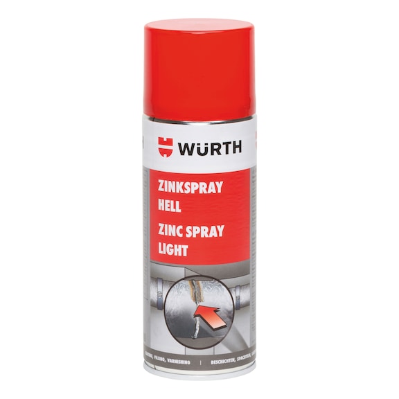 SPRAY-ZINC-CLARO-400ML - WURTH