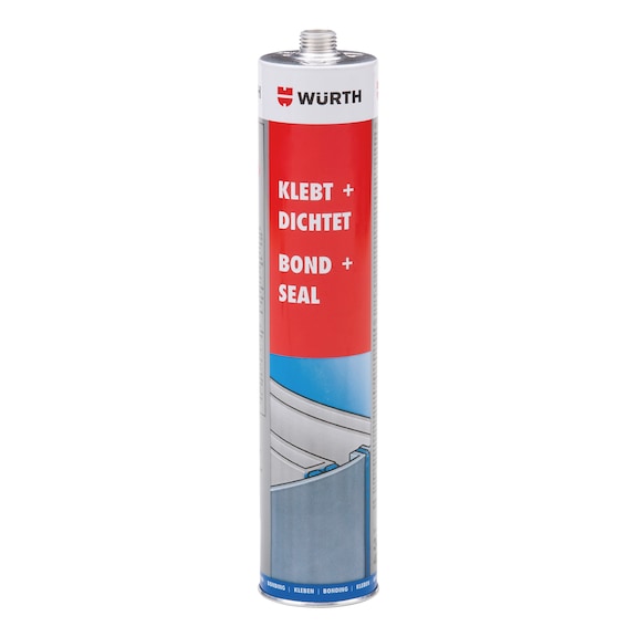 KD-ADHES/SELLANTE-CARTUCHO-BLANCO-300ML - WURTH